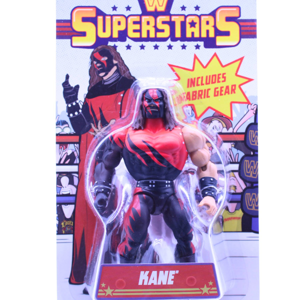 WWE Superstars Kane Retro Figur Mattel 2024 OVP | Hoppla-Stuff